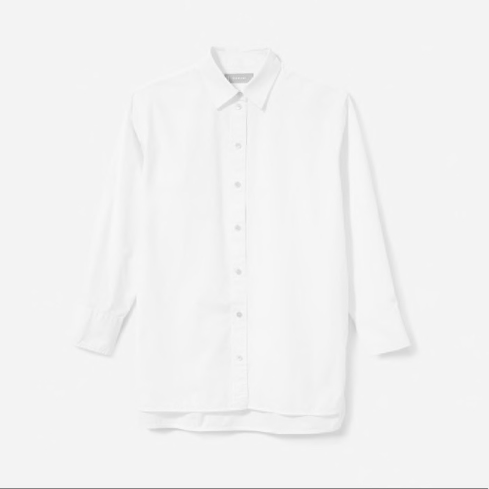 NWT Everlane Poplin Oversized Shirt